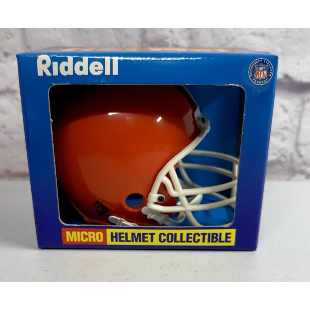 Vintage Riddell Cleveland Browns Micro Helmet 1998 4.5" NFL *BRAND NEW*